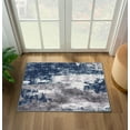 thumbnail image 4 of Luxe Weavers Modern Area Rug Abstract Pattern - Dark Blue, Light Blue / 2 x 3, 4 of 9
