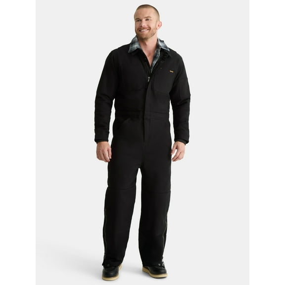 Brahma Men’s and Big Men’s Insulated Coveralls with Long Sleeves, Sizes M-2XL