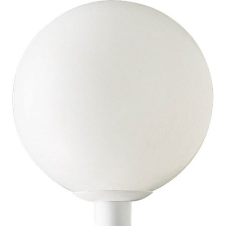 - Acrylic Globe One-Light Post Lantern