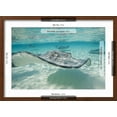 thumbnail image 5 of Art.com Southern Stingrays at Stingray City Photographic Print by Paul Souders, Brown Frame Wall Art, 23" x 17", 5 of 5