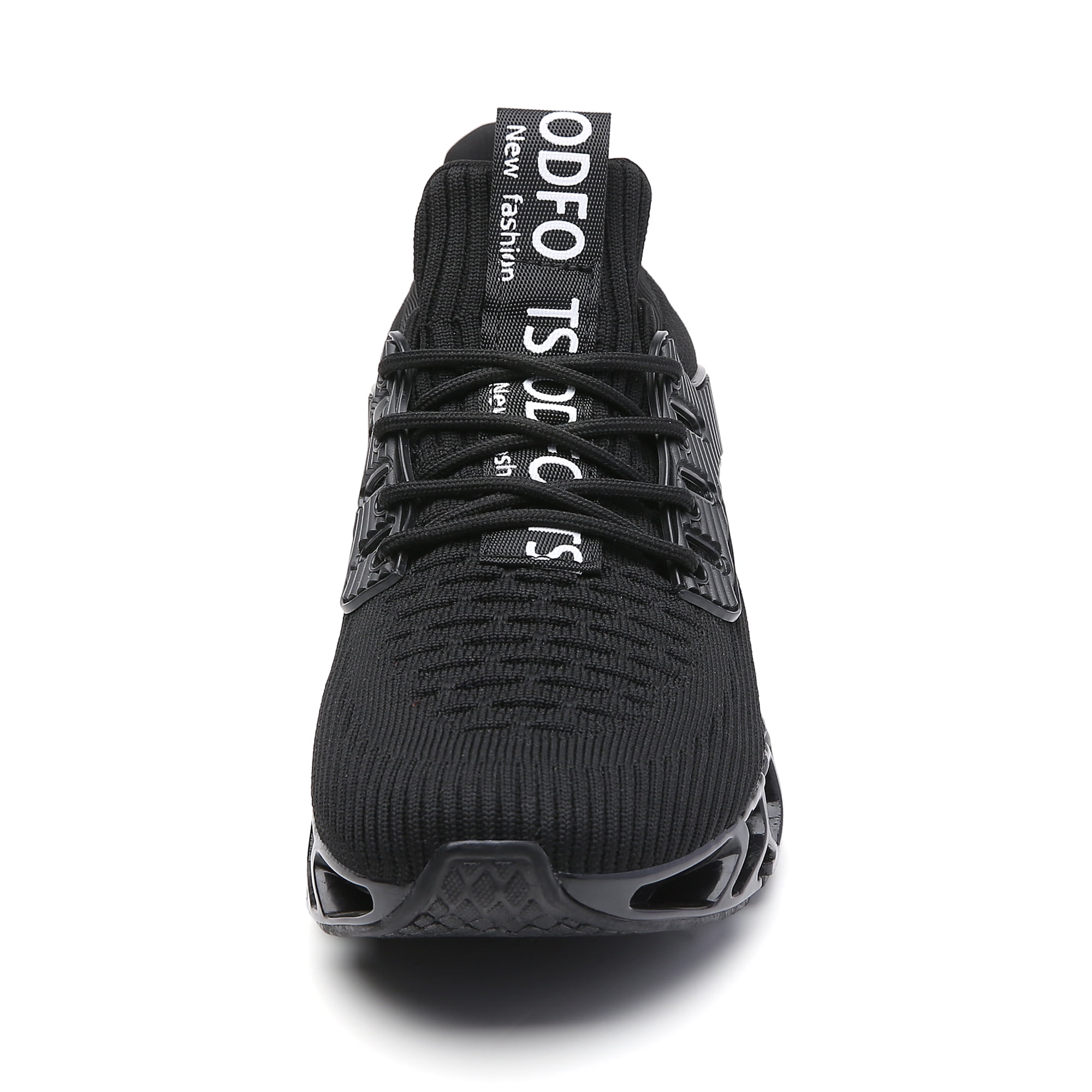 Men Sport Running Sneakers Tennis Athletic Walking Shoes All Black Size 9 Mesh Fashion Casual Gym Runner Jogging Trainers