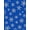 Blue, Pattern 2, variant on ODIKA 4'x6' Machine Washable Non-Slip Area Rug, North Pole Magical Wonderland Frosty Crystal Decorative High Traffic Rug, Blue, 629821