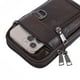 thumbnail image 3 of Cangurera Bolso cruzados de cuero de vaca Paquete de cintura masculino con múltiples bolsillos Suave para deportes al aire libre, 3 of 8