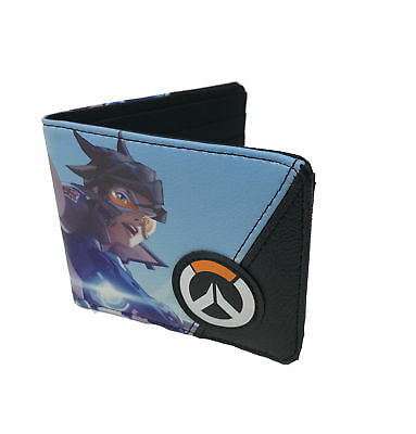 Official Licensed Blizzard Overwatch Logo Wallet by JINX Black Bi-Fold 