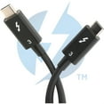 thumbnail image 2 of Plugable Thunderbolt 3 Cable 40Gbps Supports 100W (20V, 5A) Charging, 2 of 8