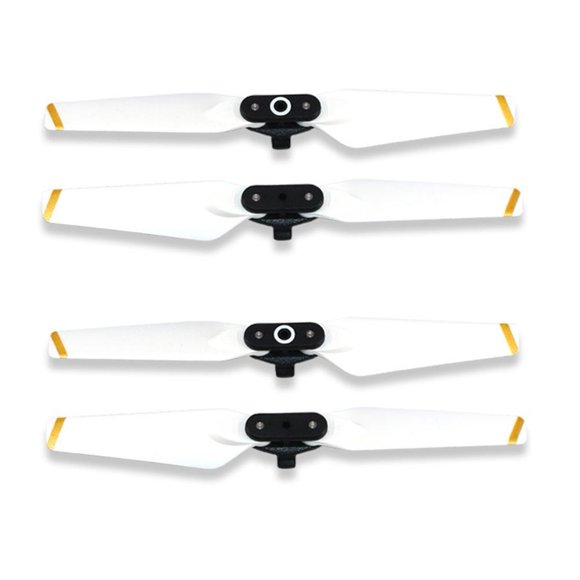 2 Pairs Propeller Fast Release Snap-on Accessory For DJI (SPARK 4730F Red White) Spare Part Accessory