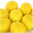 thumbnail image 3 of Faux Fruit Maison Cuisine Fête Décoration Artificielle Réaliste Simulation Jaune Citron 20Pcs Ensemble, 3 of 4