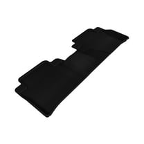 3D MAXpider KAGU Floor Mat (BLACK) compatible with ACURA RDX 2013-2018 - Second Row