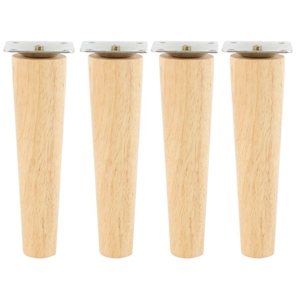 4 Pcs Sofa Leg Furniture Leg Screw Solid Wood Leg Wooden Table Cabinet Leg