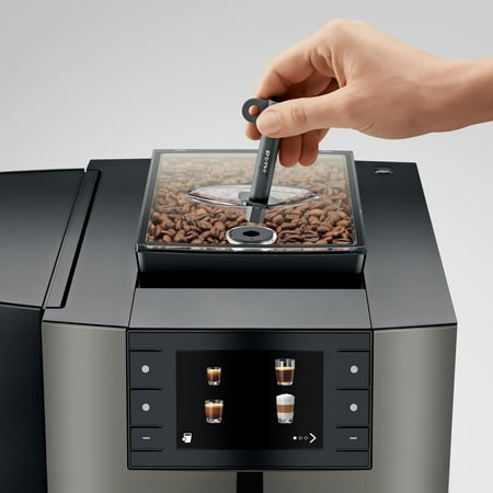 Jura - X10 Automatic Coffee Machine - Dark Inox