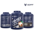 thumbnail image 2 of Proteína Whey Scifit, 24 g de Proteína, 100% Whey Protein, 61 Servicios, Sabor Helado de Coco, Post Entrenamiento, Bajo en Carbs, 5lb (2,27 kg), 2 of 5