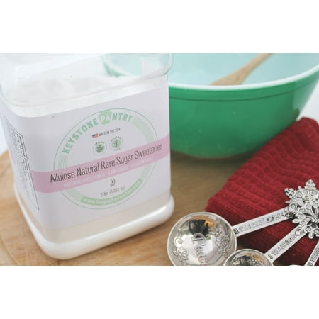 Design Sugar Jar - Keystone Pantry Allulose Natural Rare Sugar Sweetener 3-Lb Jar