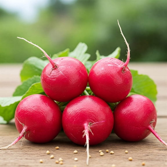 Mr Fothergill's Radish Round Oh Sow Simple Vegetable Seed Easy to grow