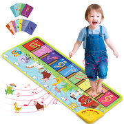 Joyjoz Baby Musical Mats Toddlers Floor Piano Mat Musical Piano Mat Dance (1 - 5 Years )