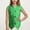 Green, variant on Kids' Sparkle Sequin Short Sleeve T-Shirt for Parties and Special Occasions