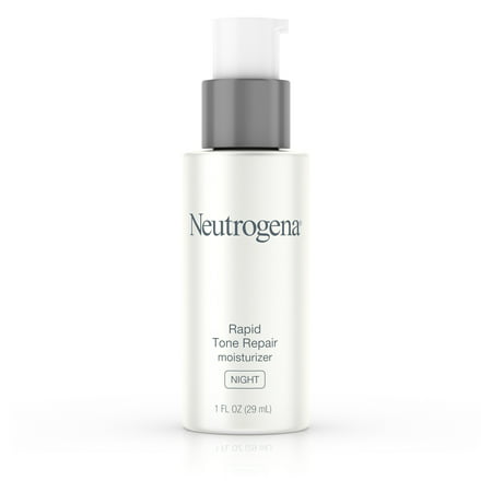 Neutrogena Rapid Tone Night Cream, Retinol, Hyaluronic Acid, 1 fl. (Best Night Cream For Oily Combination Skin)