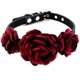 thumbnail image 1 of Veeki Collar de San Valentín con Flores para Perros y Gatos - Collar de Boda para Cachorros de Gamuza para Perros pequeños y Gatitos - Accesorios de Ropa para Chihuahua Yorkie, Roj, 1 of 5