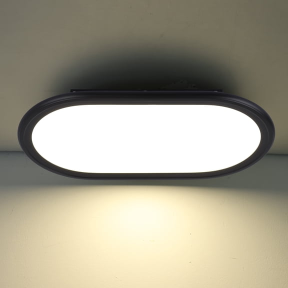 Maichis 12V RV 13inch Super Slim LED Pendant Ceiling Light Fixture, 12V RV Interior Light Fixture with On&Off Switch, 12Volt Ceiling Mount Ceiling Fixture, Dimmable, 4000K for Motorhome Camper