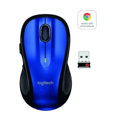 Logitech Wireless M510 Mouse, Blue