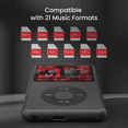 thumbnail image 7 of Innioasis Portable Mini HiFi Sound Bluetooth MP3 Player, 128GB with FM Radio and Built-in Speaker, Black, 7 of 7