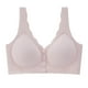 thumbnail image 4 of Brasier Tela de Mantequilla Sujetadores de Sujeción Frontal sin Aros para Mujeres Mayores, Cómodos, sin Costuras y con Realce Extra Grande, 4 of 4