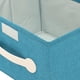 thumbnail image 2 of Fabric Storage Box for Toy Sorting Sky-Blue Storage Bin, 2 of 4
