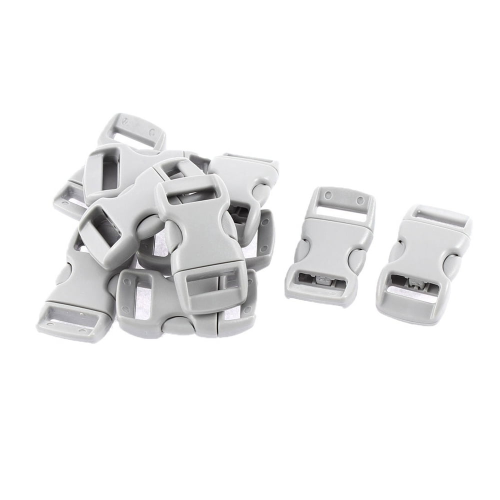 Plastic Quick Side Release Buckles 11mm bing Strap 10Pcs Walmart