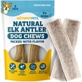thumbnail image 6 of HotSpot Pets Premium Split Elk Antlers for Dogs - 7 Inch Large Rawhide Chews (2 Pack) - Made in USA, 6 of 9