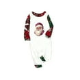 thumbnail image 2 of Zwiiyzr Family Christmas Pajamas Matching Sets for Baby Parent Child Christmas Set Printed Home Clothes Pajamas Long Sleeved Jumpsuit Baby Red-Baby, 2 of 5