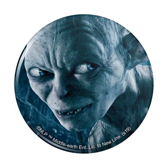 The Lord of the Rings Gollum Character Pinback Button Pin
