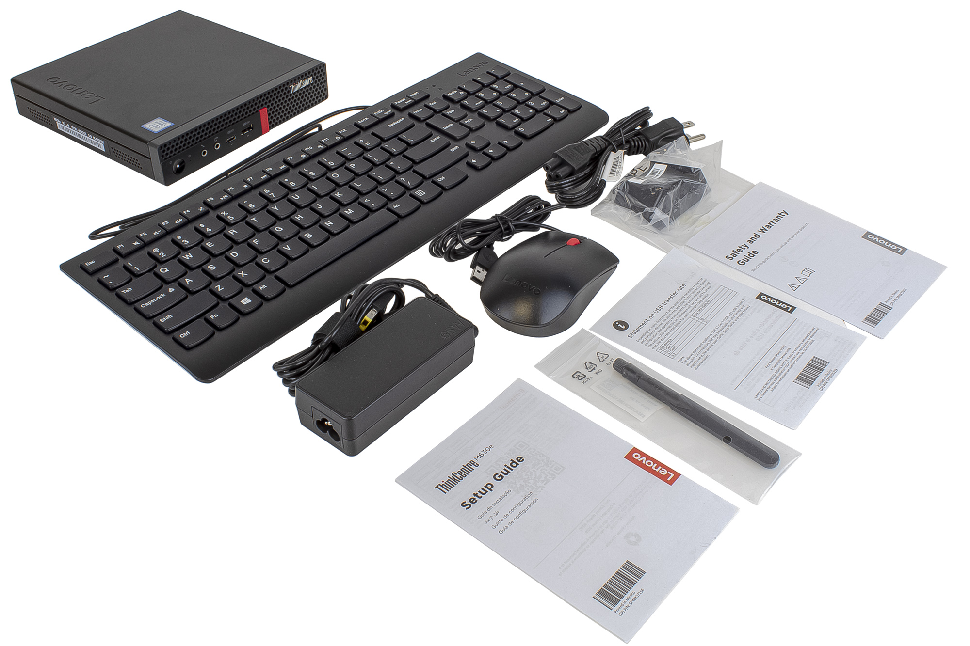 Lenovo ThinkCentre M720q Mini PC, Intel Core i3-8100T 3.1GHz, 8GB