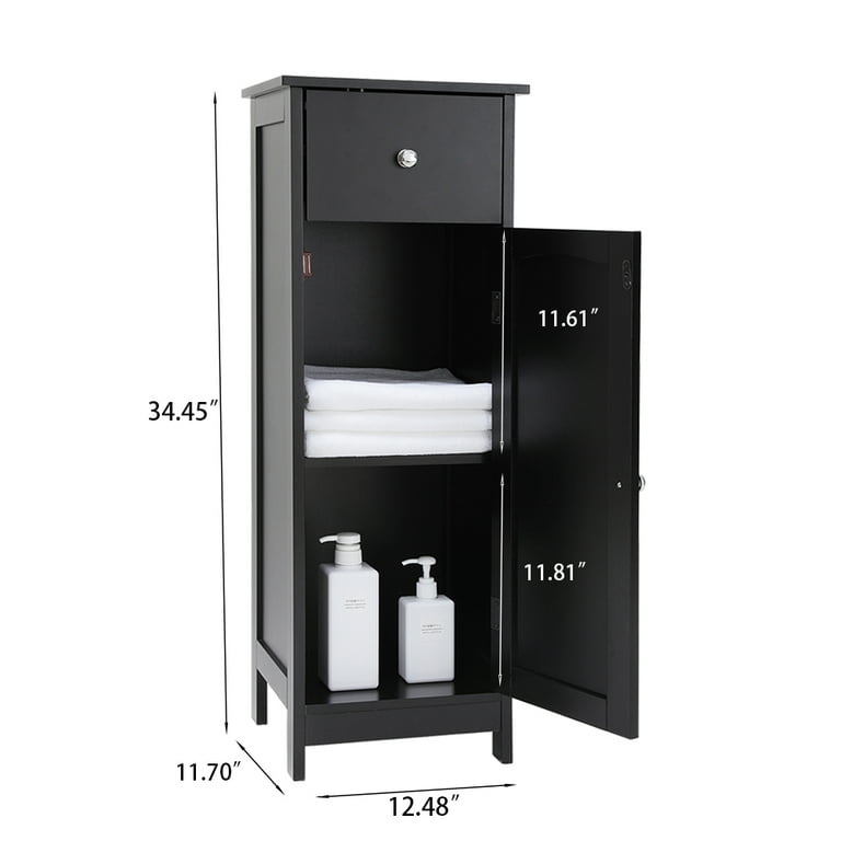  Iwell Bathroom Floor Cabinet, Bathroom Storage Cabinet