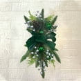thumbnail image 2 of Harpi Christmas Wreaths for Front Door, Winter Decor Christmas Rattan Upside Down Tree Wall Hanging Door Hanging Restaurant Decoration, 2 of 7