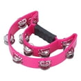 thumbnail image 3 of Double Row Jingles,Musical Tambourine Half Moon Percussion Instrument Musical Tambourine Innovative Solution, 3 of 14
