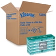 thumbnail image 1 of Pañuelo facial Kleenex 13216, 2 capas, 60 cajas de 100 pañuelos, 1 of 7