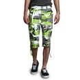 thumbnail image 5 of G-style USA Men's Belted Camo Cargo Shorts 9AP10 - LIME CAMO - 50, 5 of 6