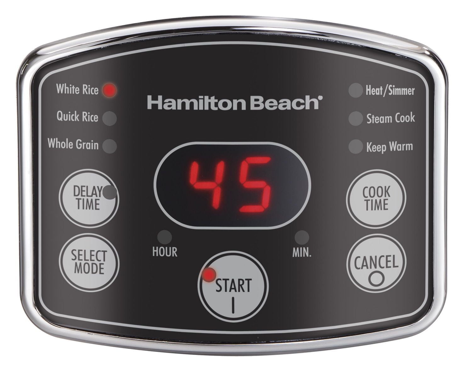 Hamilton Beach 20 Cup Digital Simplicty Rice Cooker 37541C