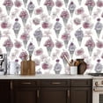 thumbnail image 2 of Peel and Stick Wallpaper Ice Cream Floral Pastel Cherries purple vintage Wall Mural 17.7in x 9.8ft Self Adhesive Removable Wall Paper Renter Friendly Wallpaper for Kids Bedroom Kitchen Nursery, 2 of 8