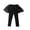 A, variant on Baby Toddler Girls Fake Two-Piece Lace Leggings Kids Tutu Tulle Dress Pants 3-9T