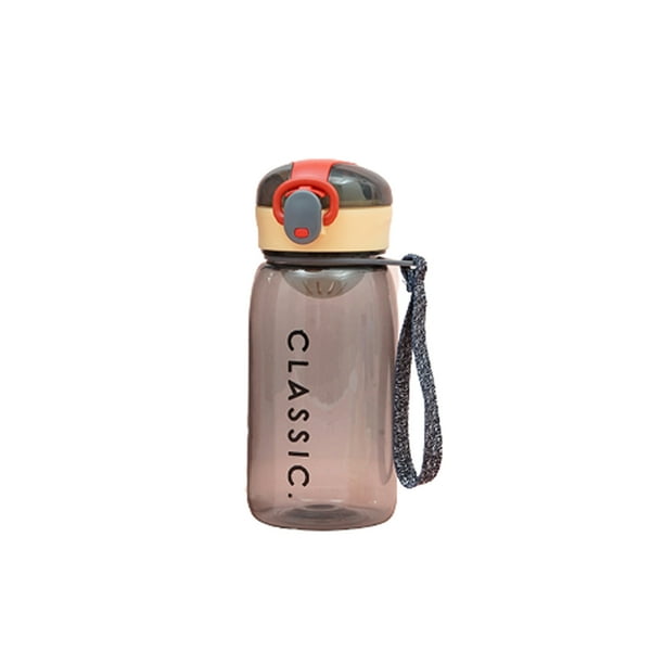 Greeniant Taza de bebida de 400ml, colador extraíble, portátil, para acampar, senderismo, pesca, botella de agua, té, bebida, taza a prueba de Kits de desorden para acampar Negro