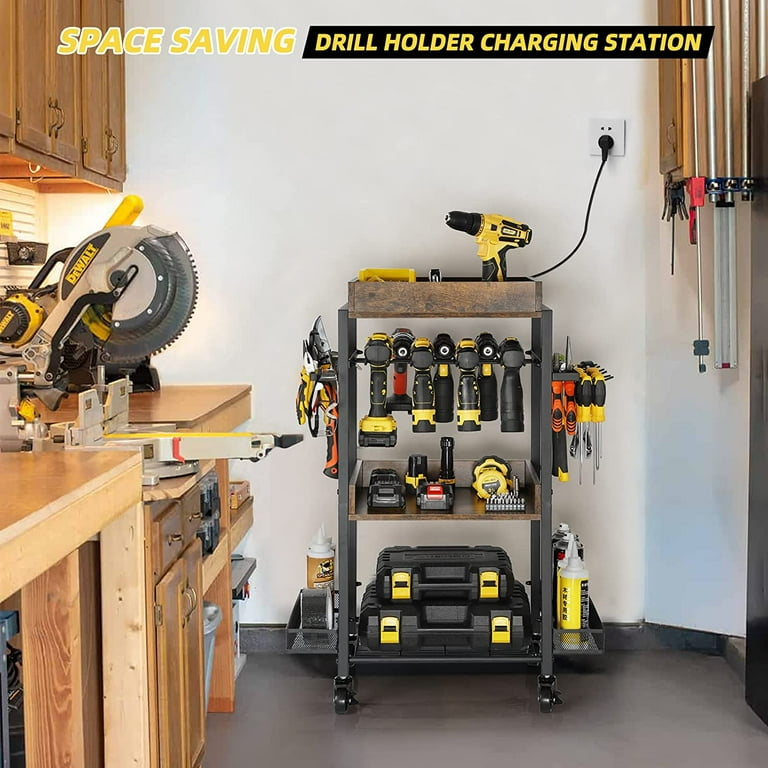 Power Tool Organizer Garage Storage Organization Shelving Tool