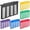 Multicolor, variant on 3 Pack File and Folder Dividers 11 x 6 Inches Hanging Filing Cabinet Dividers Plastic Folder Organizer Insertable File Separators Office Filing Supplies for Organization (Primary Color)