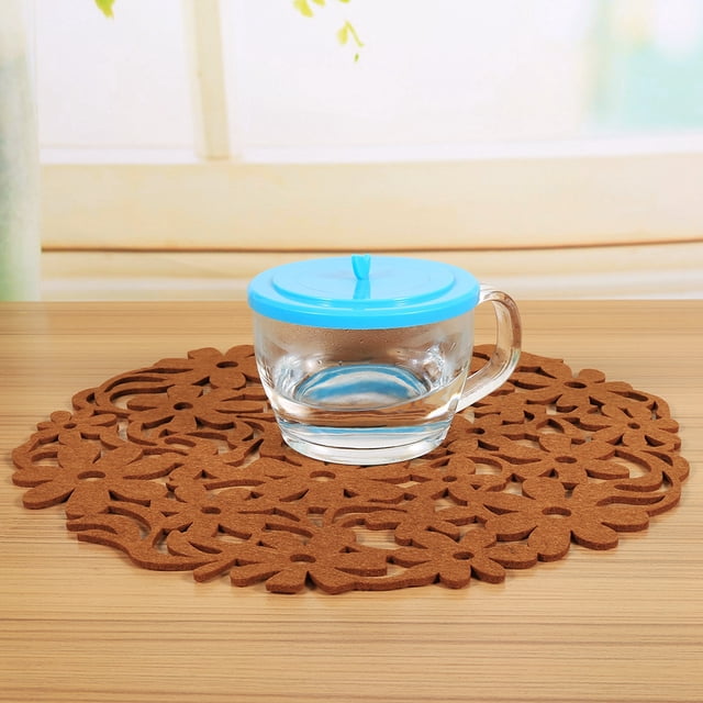 Non-deformation Placemats, Table Place Mat, Heat-resistant For Home Decoration Home Kitchen Dinner Tablemats
