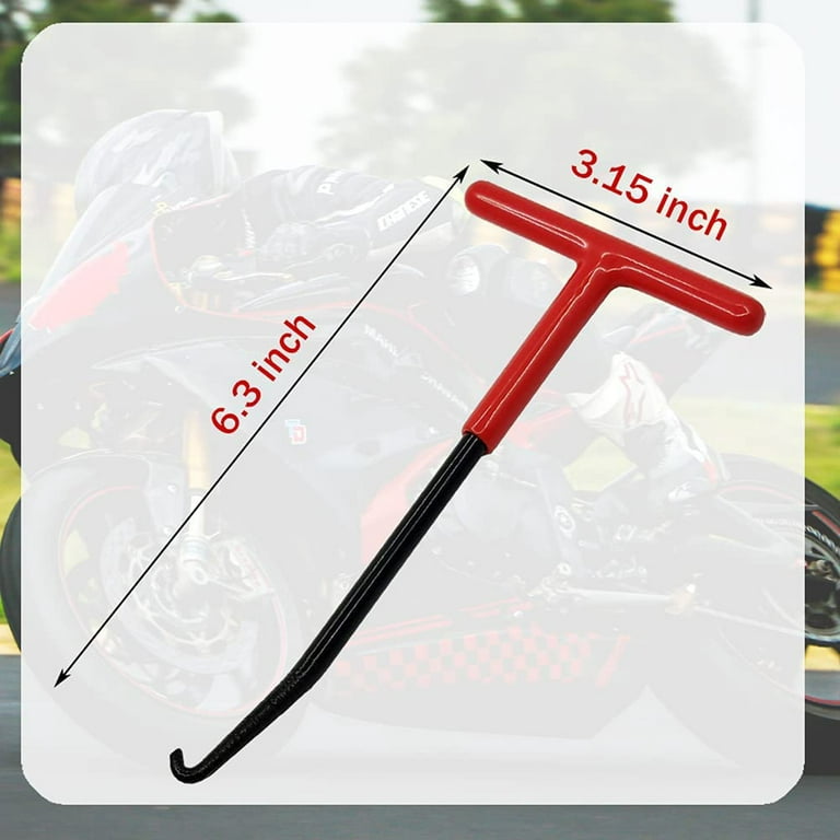 Motorcycle Exhaust Spring Hook T Shaped Handle Exhaust Pipe Spring Wrench  Puller Installer Hooks Tool 