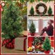 thumbnail image 5 of Árbol de Navidad artificial con cenna apagada de 40 cm con base x12, 5 of 6