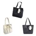 thumbnail image 2 of Minnieouse Manténgase a la moda con un bolso de hombro versátil y amplias aplicaciones para cualquier ocasión Bolso de gran capacidad Bolsas de mensajero y de hombro Blanquecino, 2 of 6
