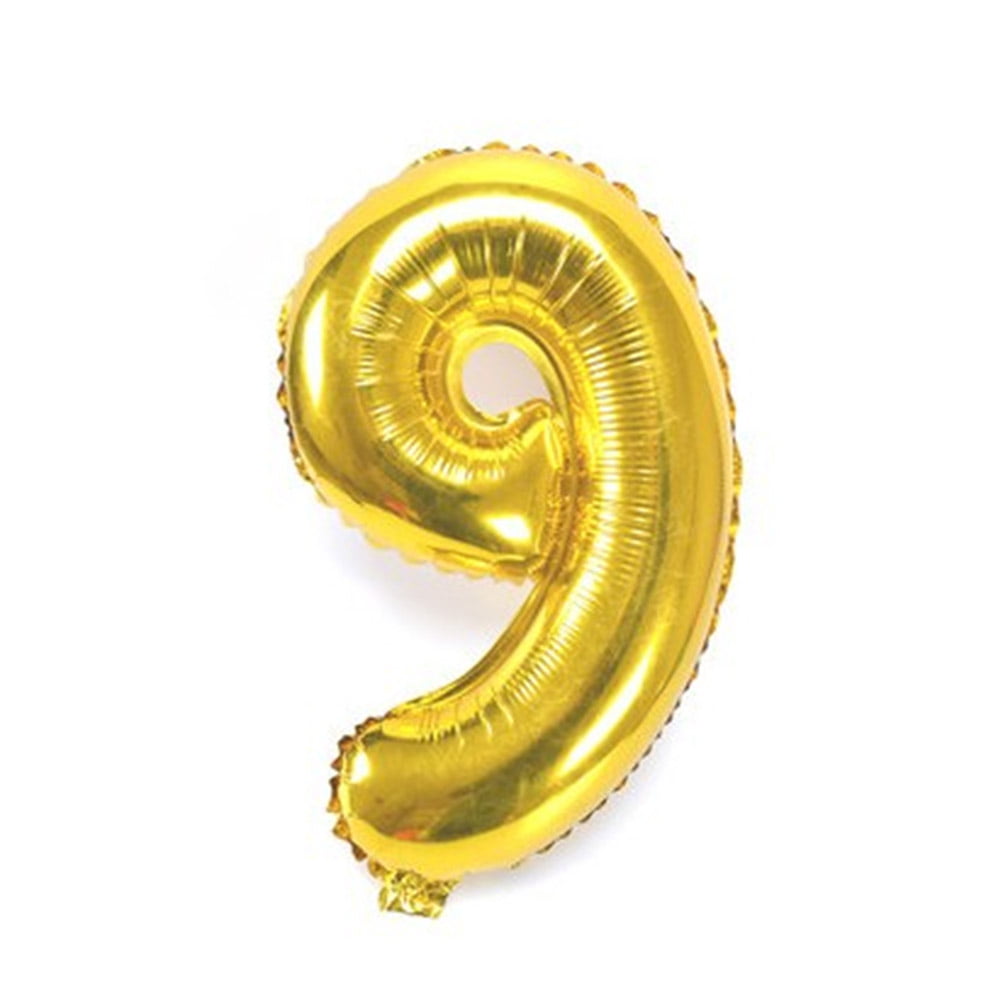 32" Foil Balloon Number Letter Shape Birthday Party Wedding Celebration Decor 