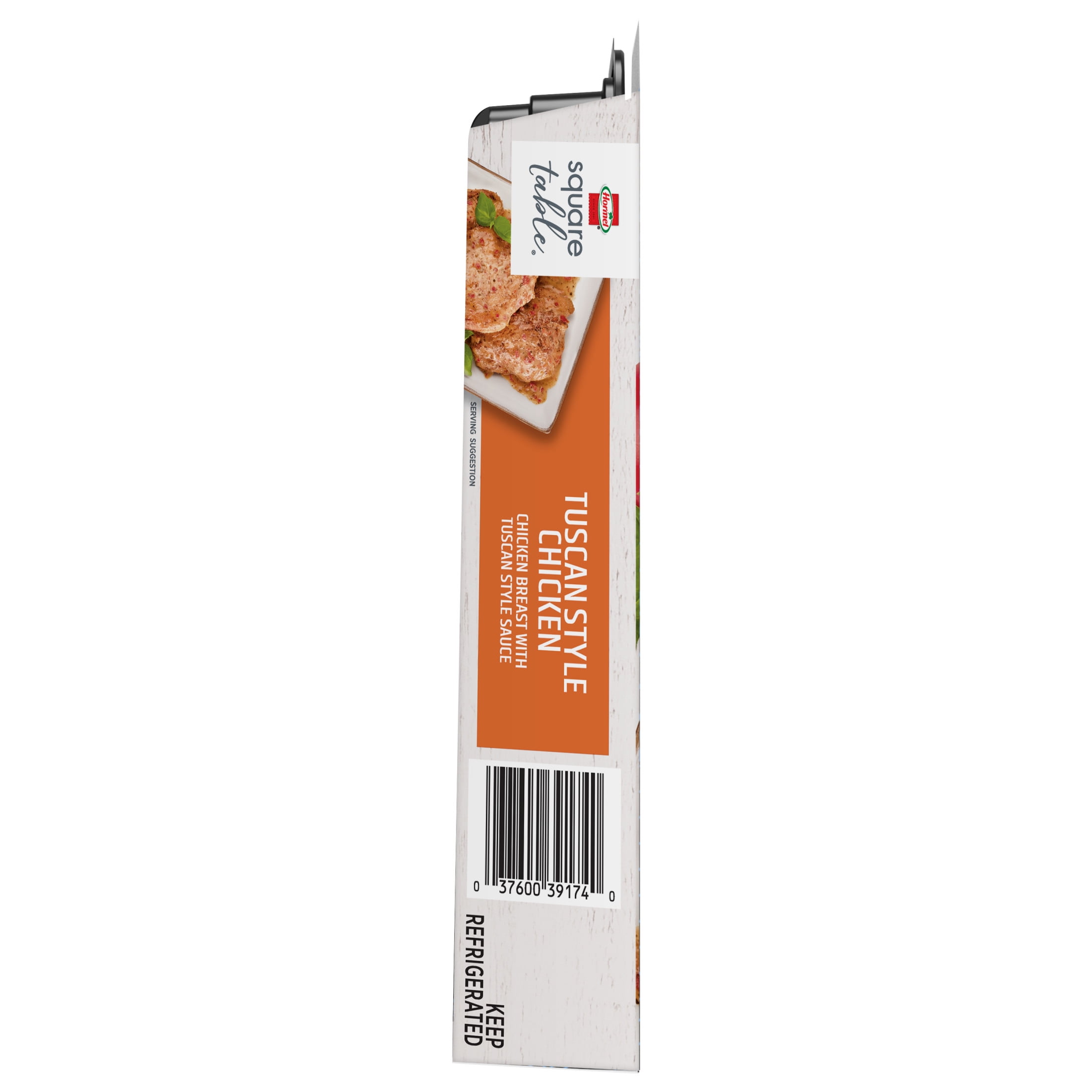 HORMEL SQUARE TABLE Tuscan Style Chicken, Refrigerated Entree, 15 oz Tray