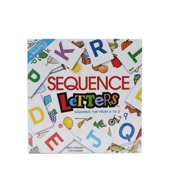 Juego de mesa Goliath SEQUENCE Letters from A to Z para niños de 4 a 7 años