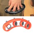 thumbnail image 2 of Guitar Finger Exerciser Guitar Piano Trainer Finger Speed Instrumental Finger Trainer Tools Practice Orange, 2 of 9